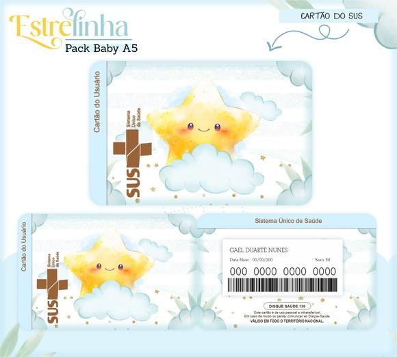 Arquivo Digital - Kit Maternidade - Estrelinha Menino