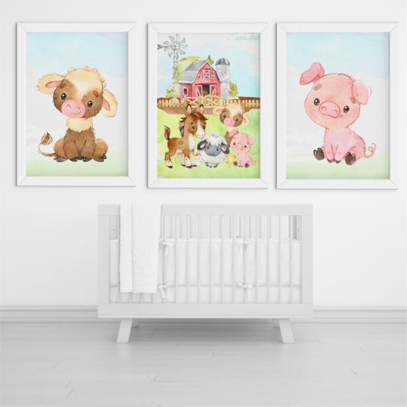Arquivo Digital - Kit Maternidade - Fazendinha Baby