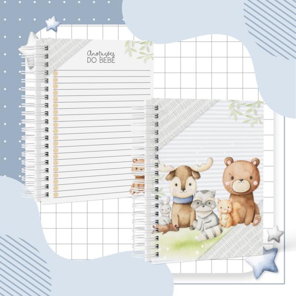 Arquivo Digital - Kit Maternidade - Floresta Menino 03