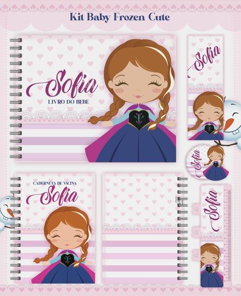Arquivo Digital - Kit Maternidade - Frozen Cute
