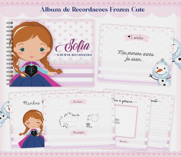 Arquivo Digital - Kit Maternidade - Frozen Cute