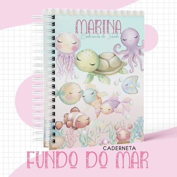 Arquivo Digital - Kit Maternidade - Fundo do Mar Menina 02
