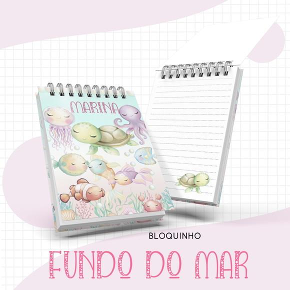 Arquivo Digital - Kit Maternidade - Fundo do Mar Menina 02