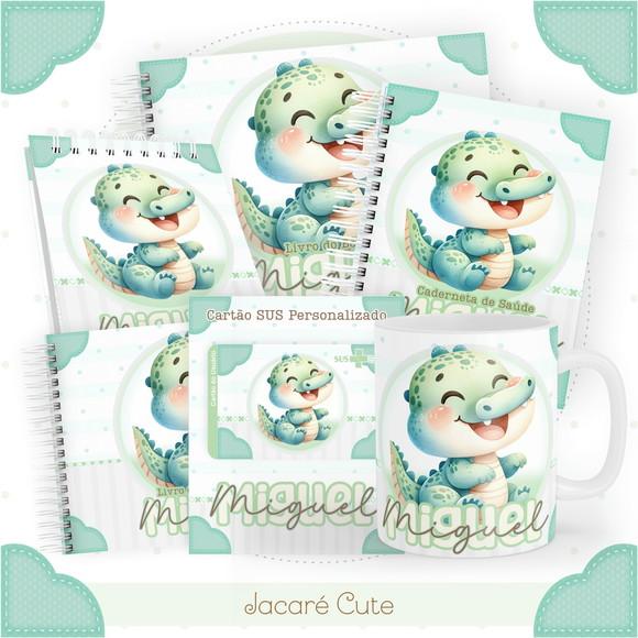 Arquivo Digital - Kit Maternidade - Jacare Cute