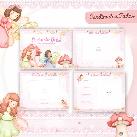 Arquivo Digital - Kit Maternidade - Jardim das Fadas