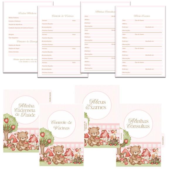 Arquivo Digital - Kit Maternidade - Jardim dos Morangos