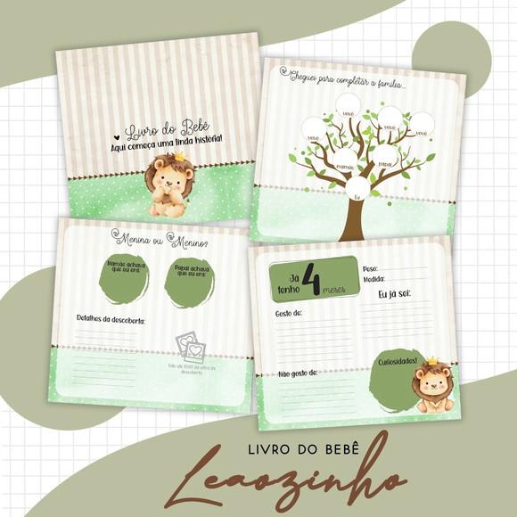 Arquivo Digital - Kit Maternidade - Leaozinho