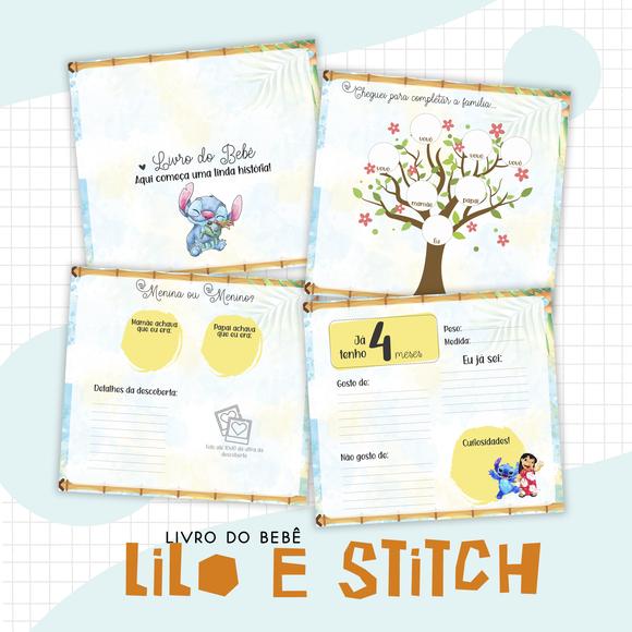 Arquivo Digital - Kit Maternidade - Lilo e Stitch