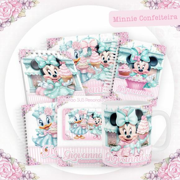 Arquivo Digital - Kit Maternidade - Minnie Confeiteira