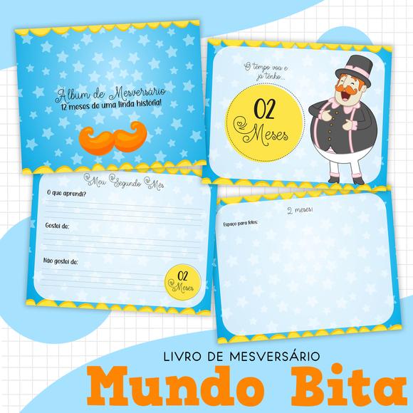 Arquivo Digital - Kit Maternidade - Mundo Bita Menino