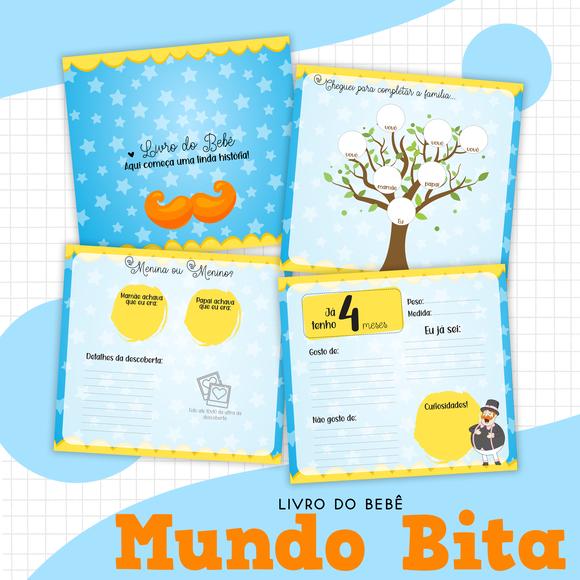 Arquivo Digital - Kit Maternidade - Mundo Bita Menino