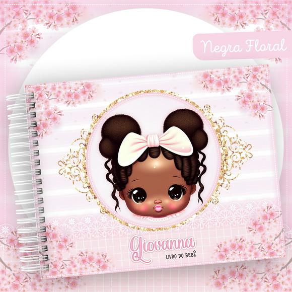 Arquivo Digital - Kit Maternidade - Negra Floral