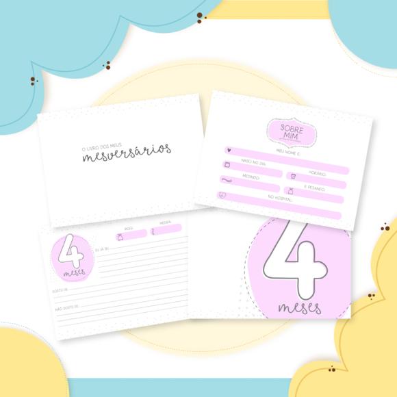 Arquivo Digital - Kit Maternidade - Neutro Lilás 02