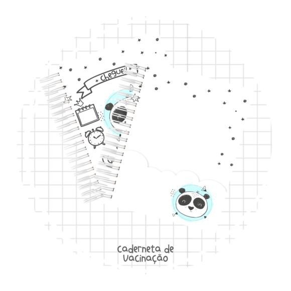 Arquivo Digital - Kit Maternidade - Panda Escandinavo