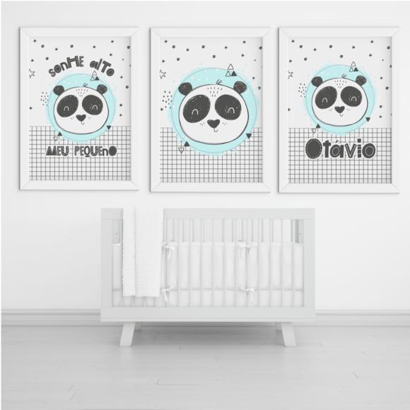 Arquivo Digital - Kit Maternidade - Panda Escandinavo