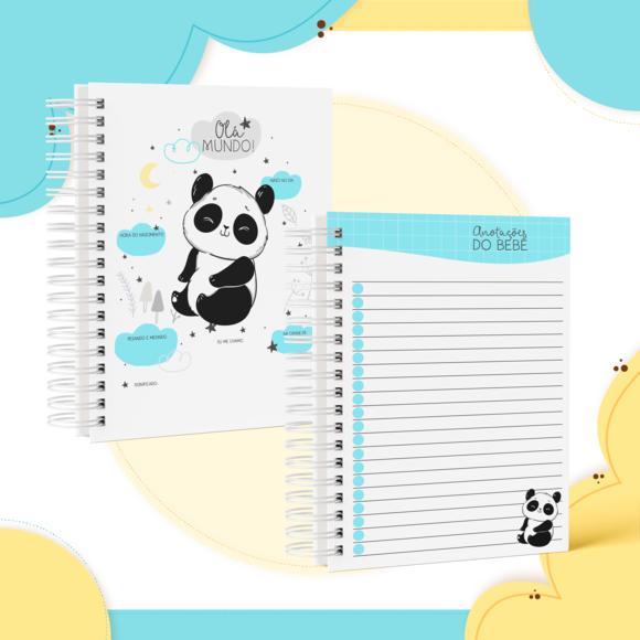 Arquivo Digital - Kit Maternidade - Panda Menino 02