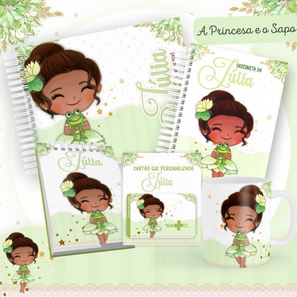 Arquivo Digital - Kit Maternidade - Princesa e o Sapo