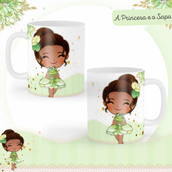 Arquivo Digital - Kit Maternidade - Princesa e o Sapo