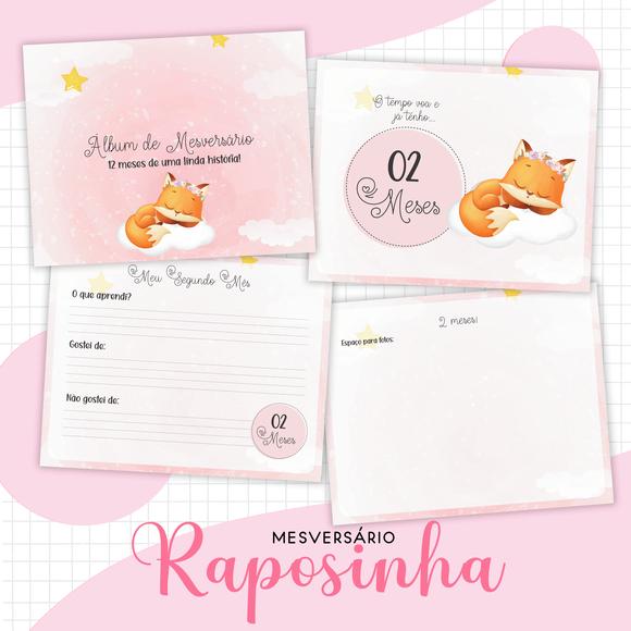 Arquivo Digital - Kit Maternidade - Raposa Menina 02