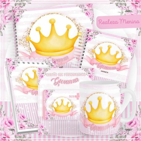 Arquivo Digital - Kit Maternidade - Realeza Menina