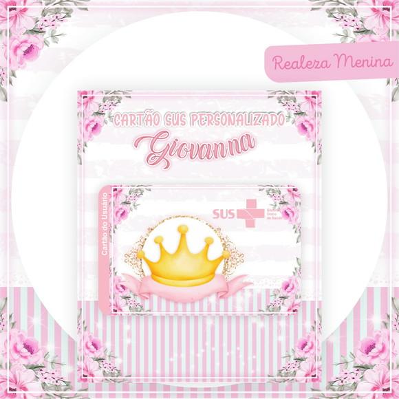 Arquivo Digital - Kit Maternidade - Realeza Menina