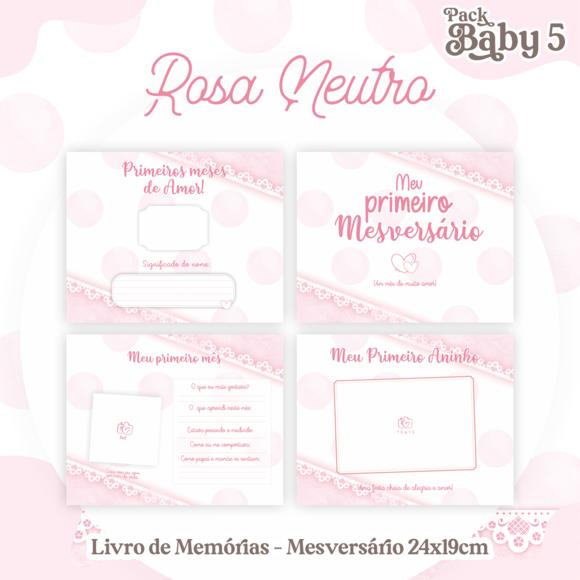 Arquivo Digital - Kit Maternidade - Rosa Neutro