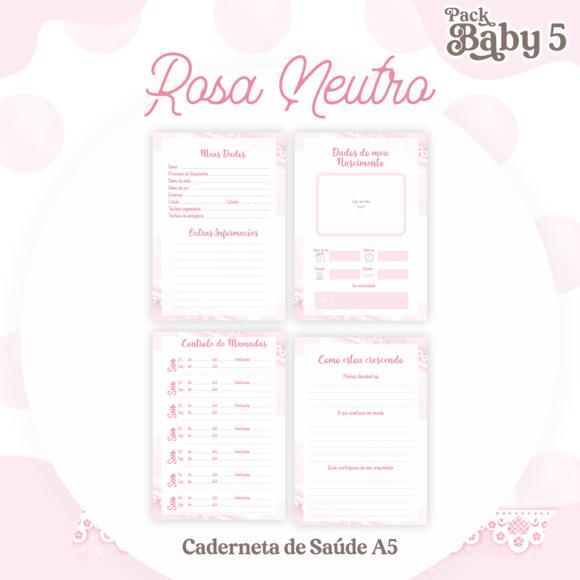 Arquivo Digital - Kit Maternidade - Rosa Neutro