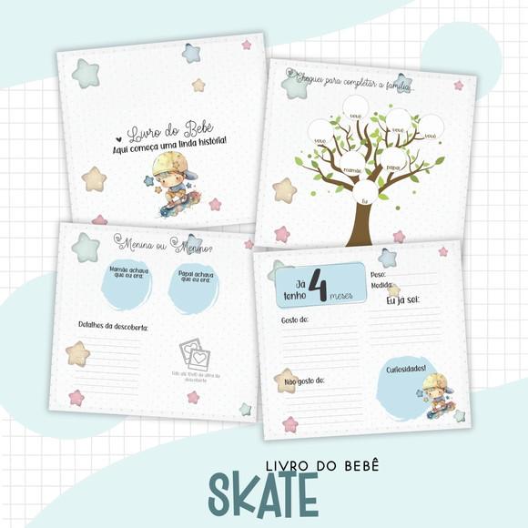 Arquivo Digital - Kit Maternidade - Skate