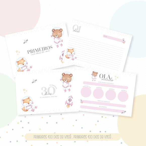 Arquivo Digital - Kit Maternidade - Space Girl
