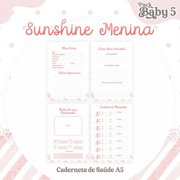 Arquivo Digital - Kit Maternidade - Sunshine Menina 02