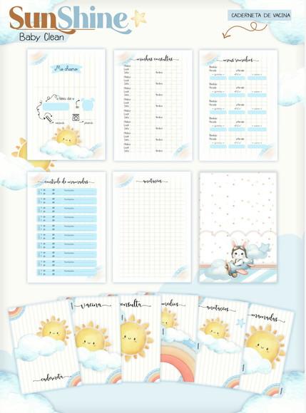 Arquivo Digital - Kit Maternidade - Sunshine Menino