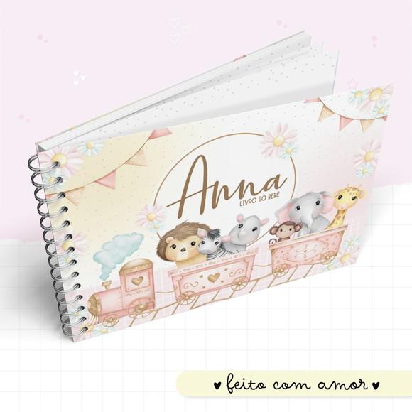 Arquivo Digital - Kit Maternidade - Trem Animais Menina 2.0