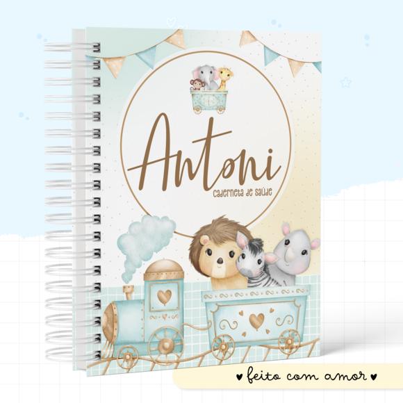Arquivo Digital - Kit Maternidade - Trem Animais Menino 2.0