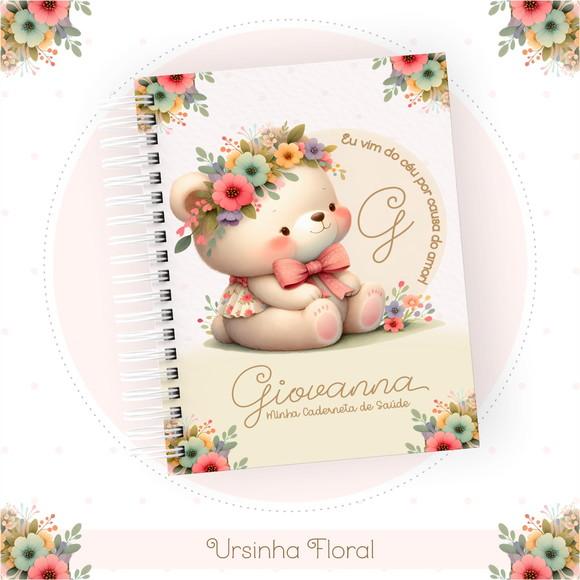Arquivo Digital - Kit Maternidade - Ursinha Floral