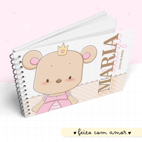 Arquivo Digital - Kit Maternidade - Ursinha Princesa 2.0
