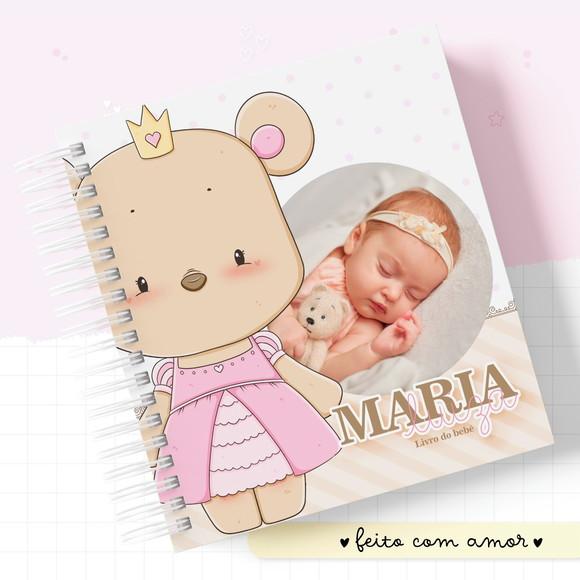 Arquivo Digital - Kit Maternidade - Ursinha Princesa 2.0