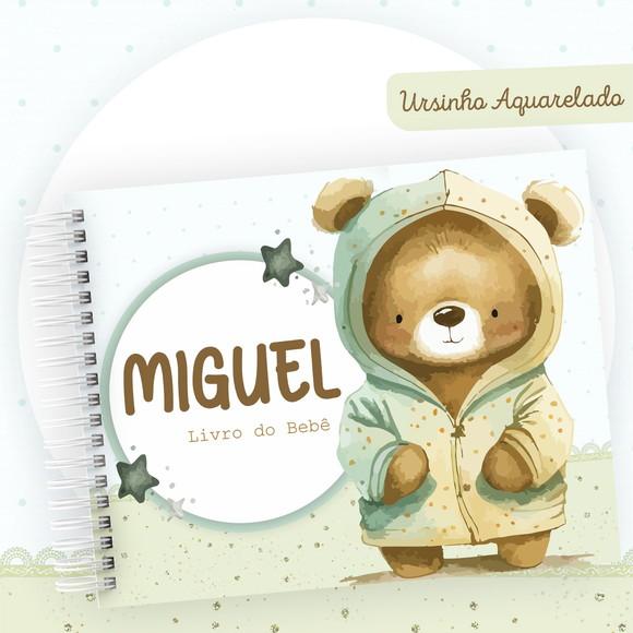 Arquivo Digital - Kit Maternidade - Ursinho Aquarelado