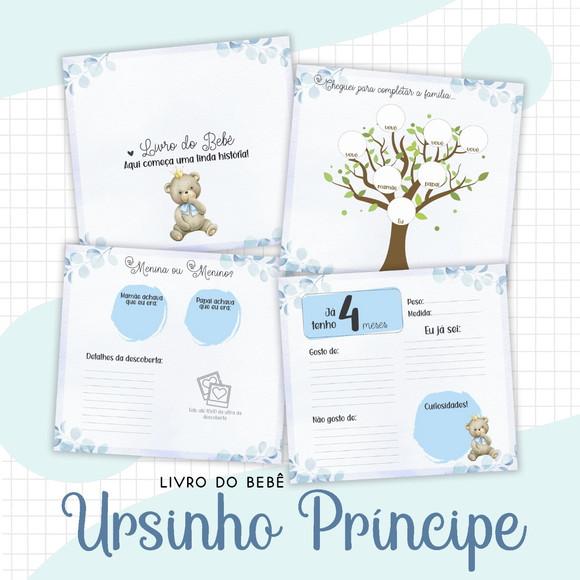 Arquivo Digital - Kit Maternidade - Urso Principe 02