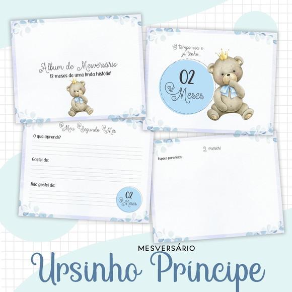 Arquivo Digital - Kit Maternidade - Urso Principe 02