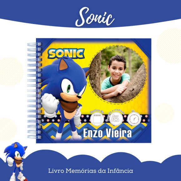 Arquivo Digital - Kit Maternidade Teen - Sonic