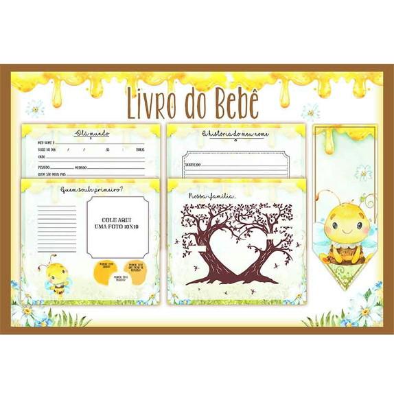 Arquivo Digital - Livro do Bebê - Abelhinha 02