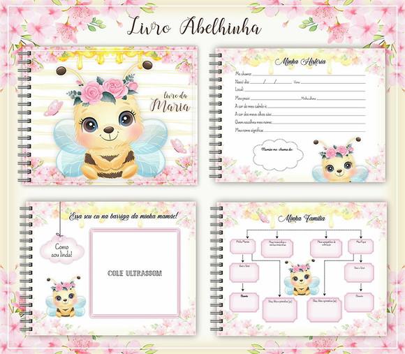 Arquivo Digital - Livro do Bebe - Abelhinha