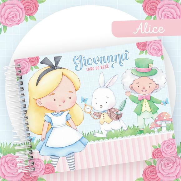 Arquivo Digital - Livro do Bebe - Alice Pais das Maravilhas