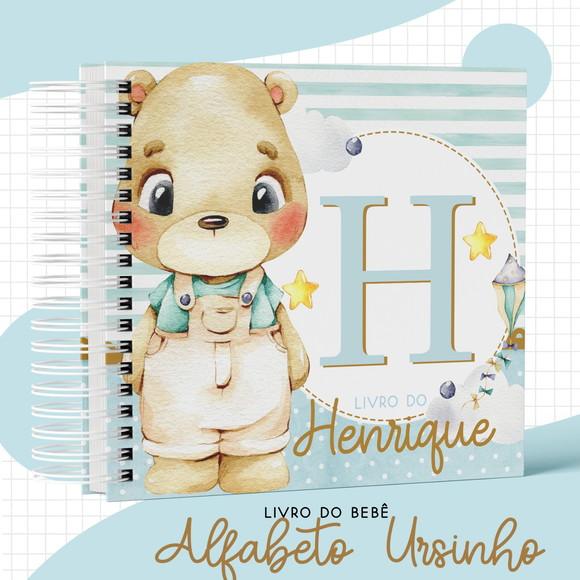 Arquivo Digital - Livro do Bebe - Alfabeto Ursinho