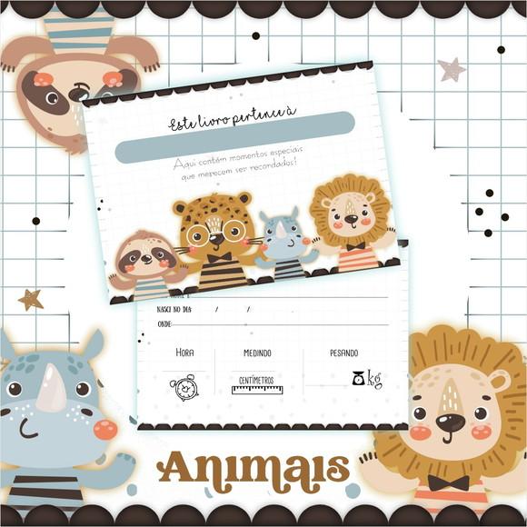 Arquivo Digital - Livro do Bebe - Animais Escandinavo