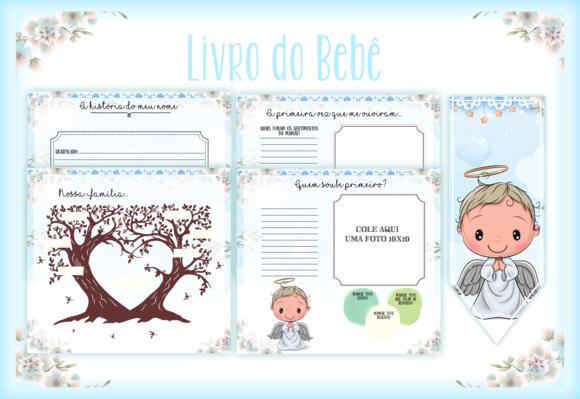 Arquivo Digital - Livro do Bebe - Anjinho Menino 02