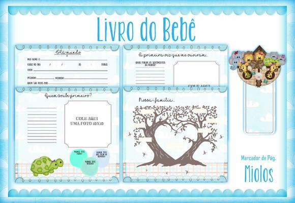 Arquivo Digital - Livro do Bebê - Arca de Noé Menino