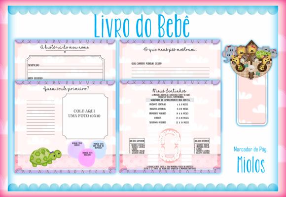 Arquivo Digital - Livro do Bebe - Arca de Noe Menina