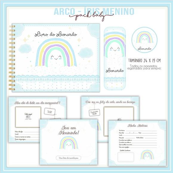 Arquivo Digital - Livro do Bebê - Arco Iris Menino