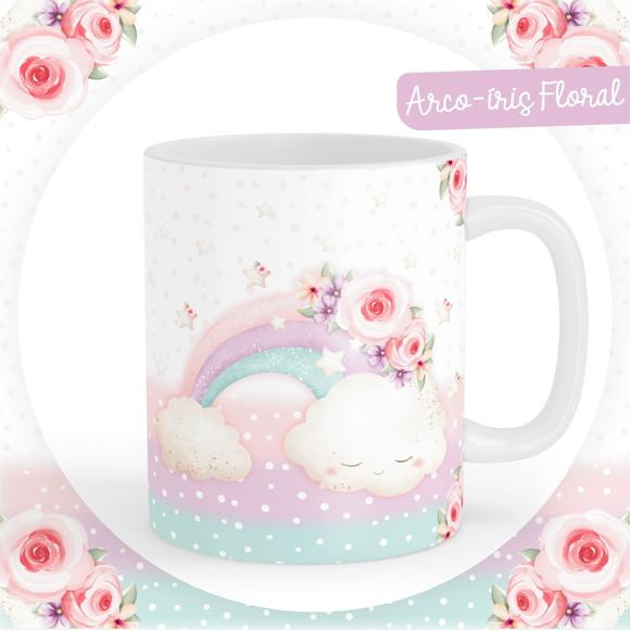 Arquivo Digital - Livro do Bebê - Arco Iris Floral